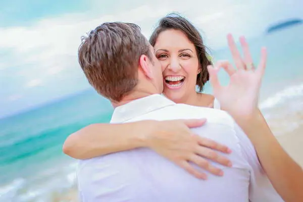 Koh Tao beach photo session after wedding ceremony